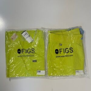 Figs L Citrine women’s scrubs